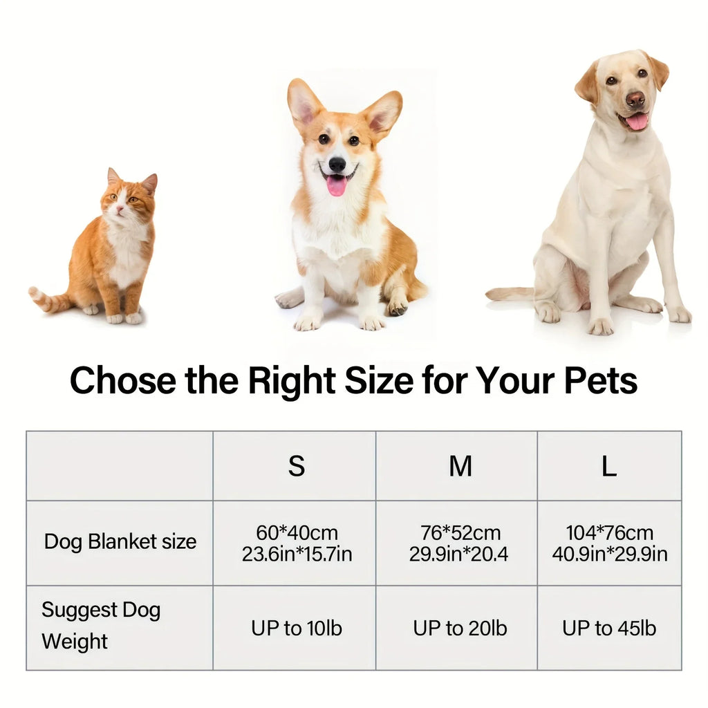 Manta Suave y cálida de Felpa para Mascotas