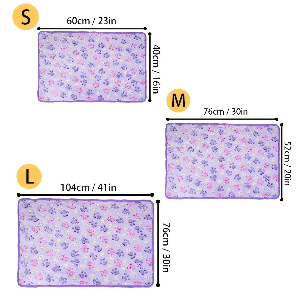 Manta Suave y cálida de Felpa para Mascotas
