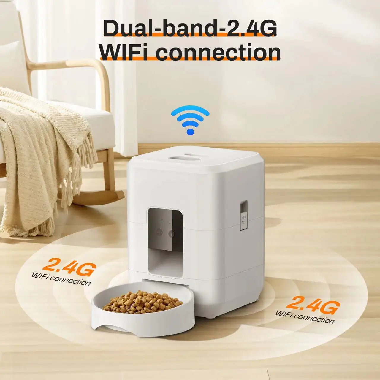 Comedero Automático WiFi para Mascotas 2L
