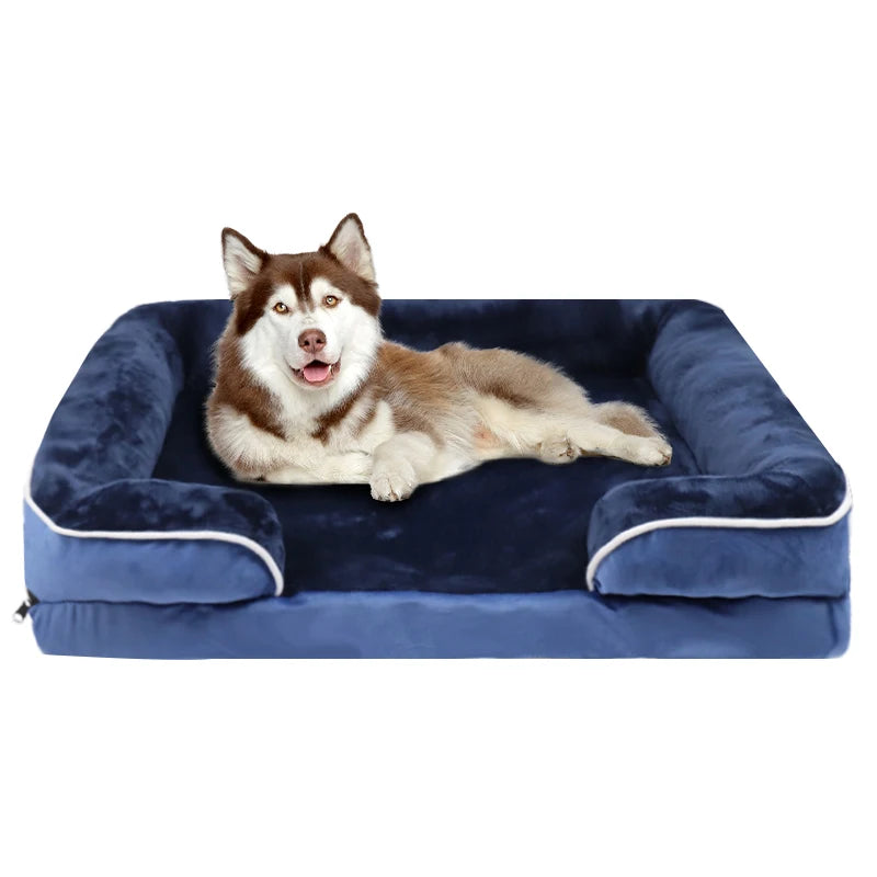 Cama Ortopédica  para Perros – Sofá Lavable y Funda Extraíble”